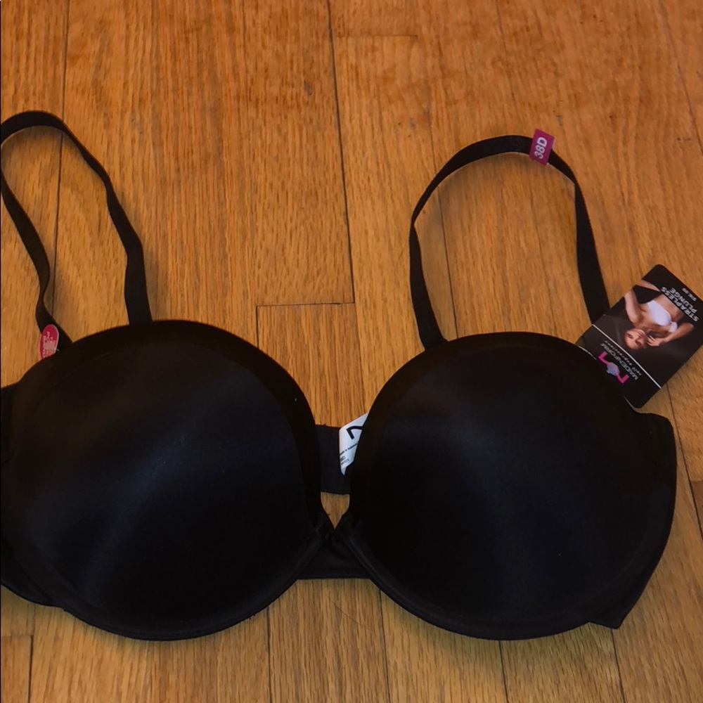 NWT black bra 38D